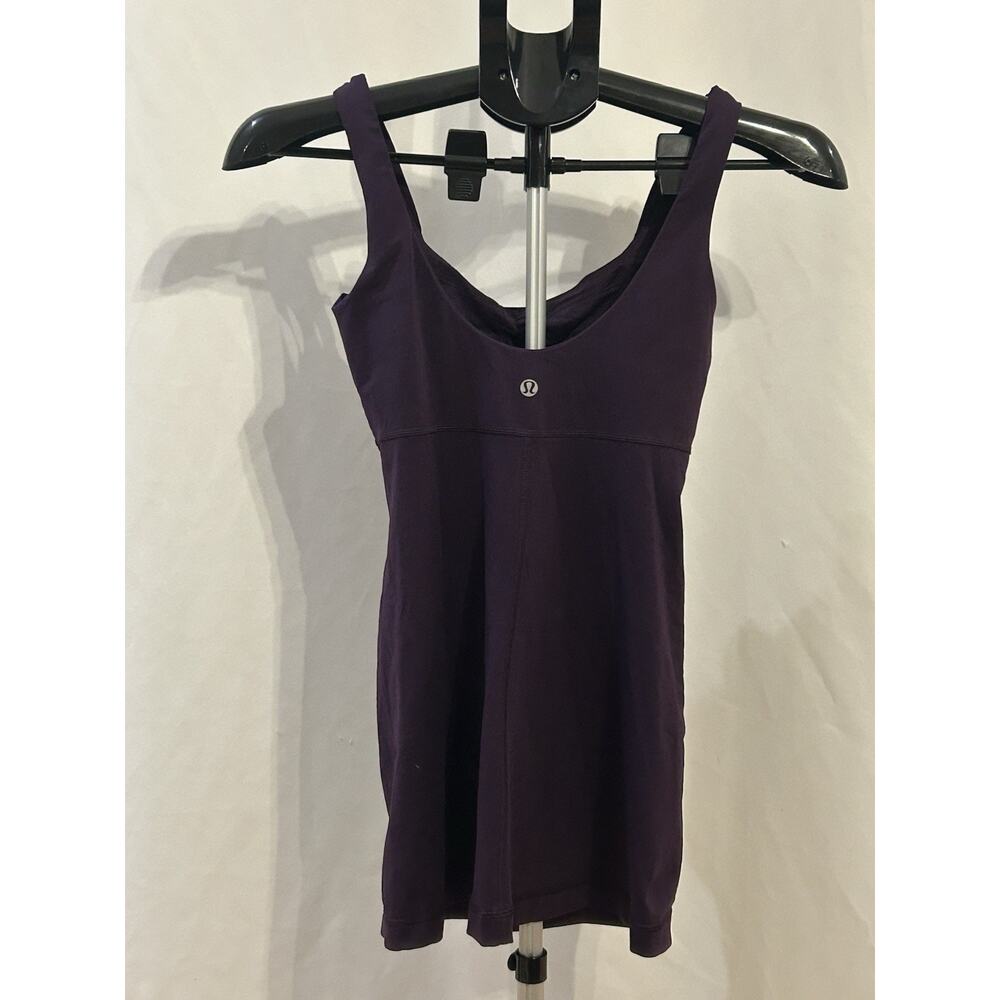 Lululemon Purple Tank Top Women's size 4 - Picture 2 of 5